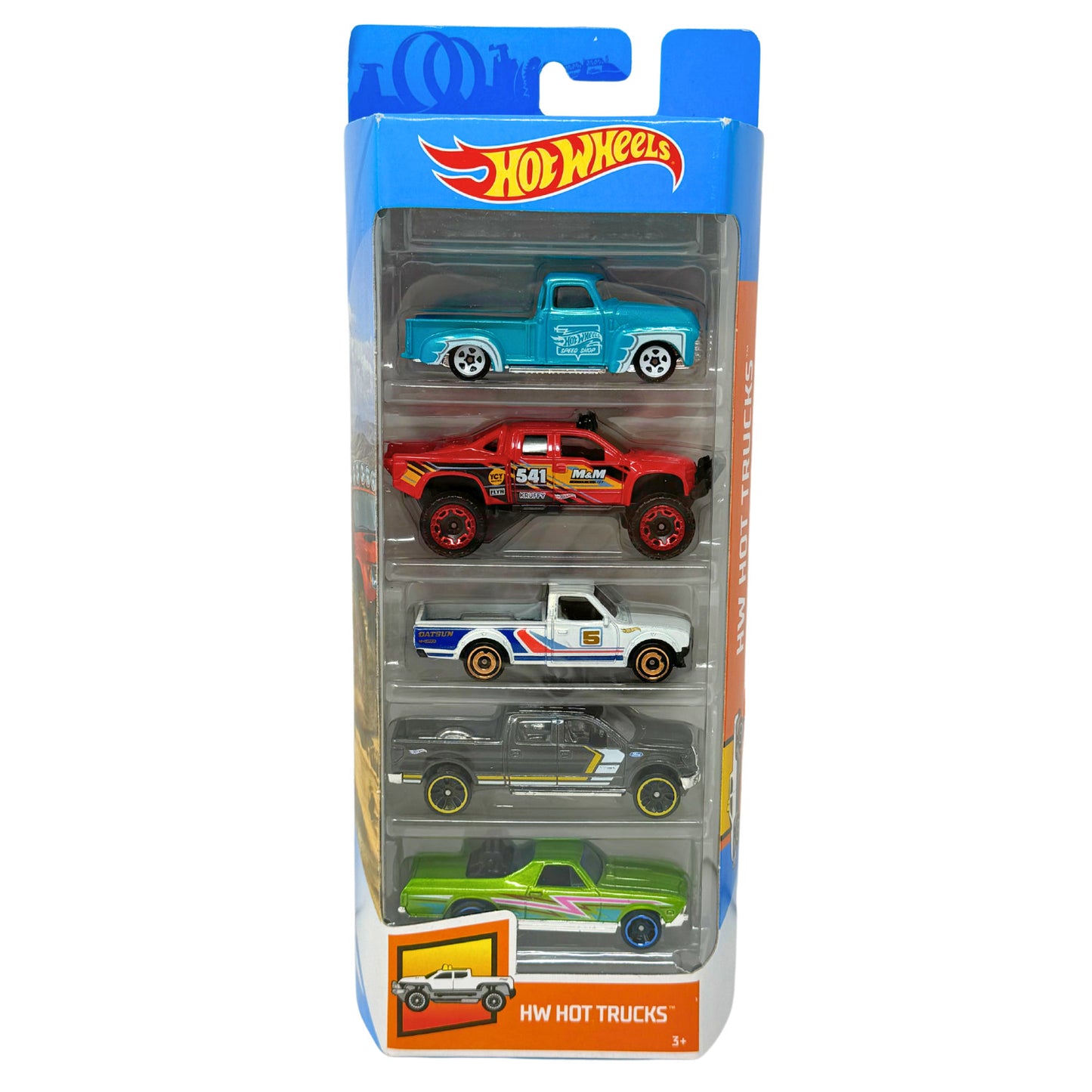 Hot Wheels HW Hot Trucks 5-Pack Gift Set 1:64 Diecast