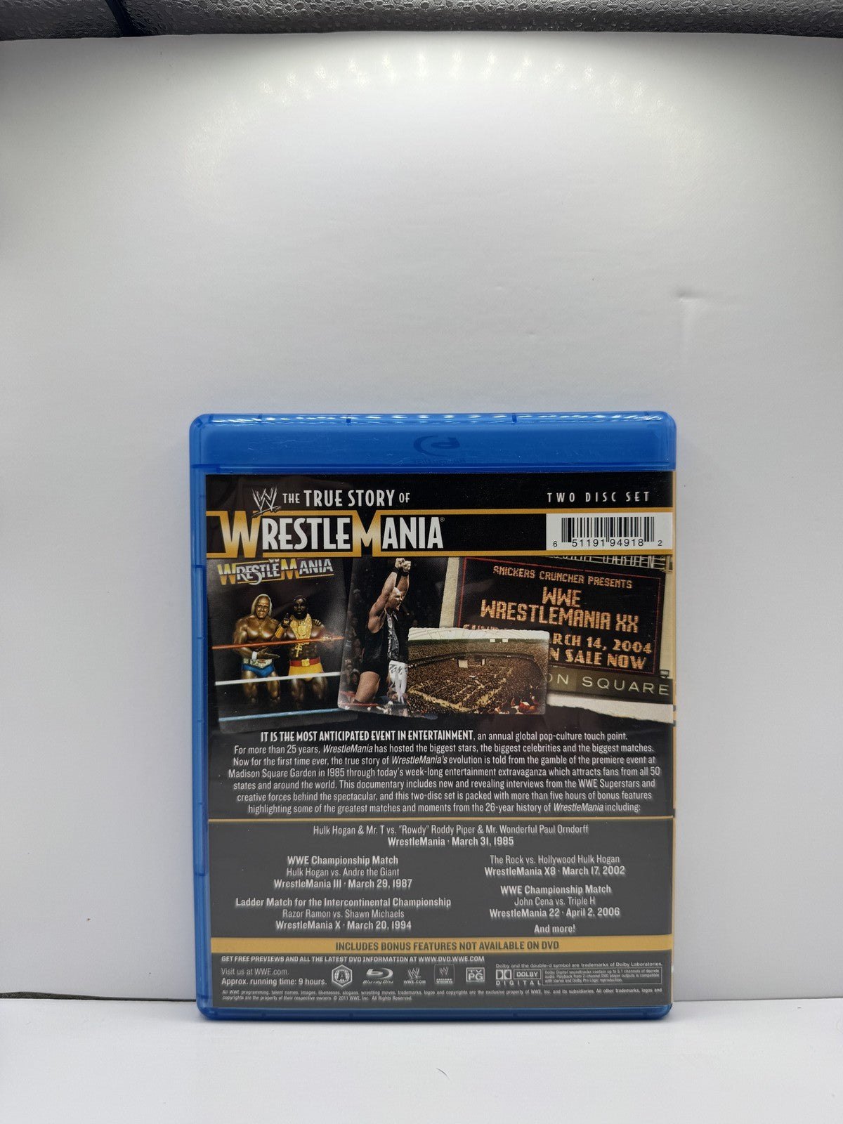 True Story of WrestleMania (Blu-ray) WWE Wrestling