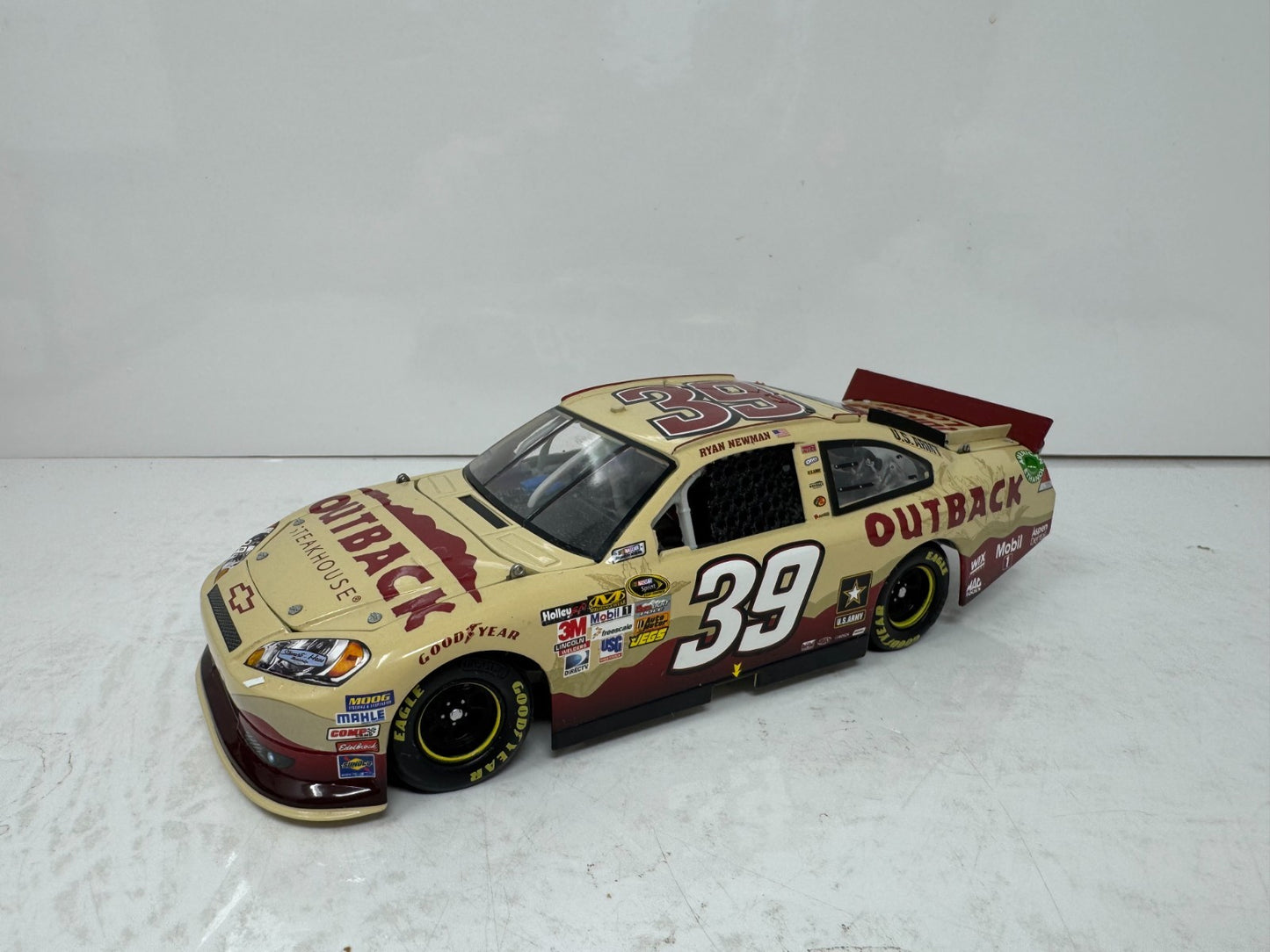 Lionel Nascar #39 Ryan Newman Outback Steakhouse 2012 Chevy Impala 1:24 Diecast