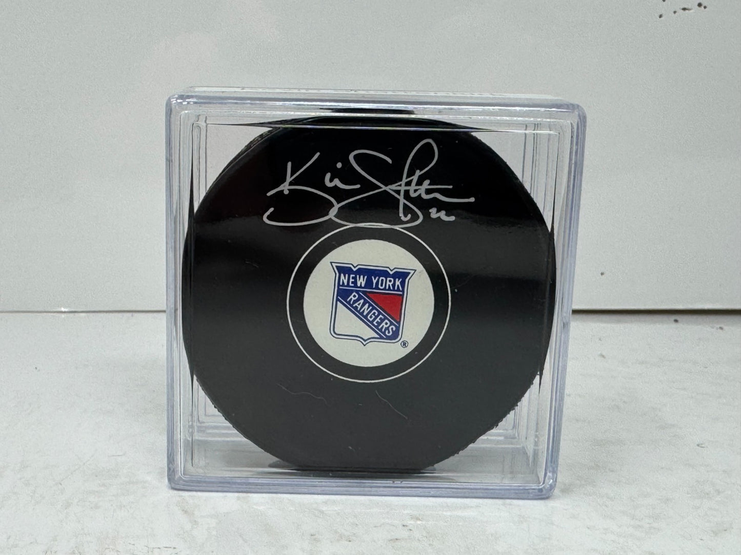 Kevin Shattenkirk New York Rangers Fanatics Signed NHL Autograph Puck COA