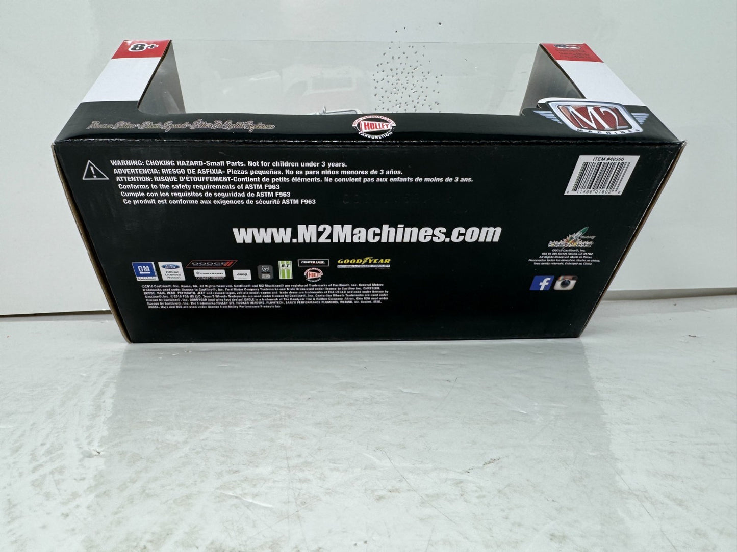 M2 Machines Holley Performance 1956 Ford F-100 1:24 & 1:64 Diecast Piggyback