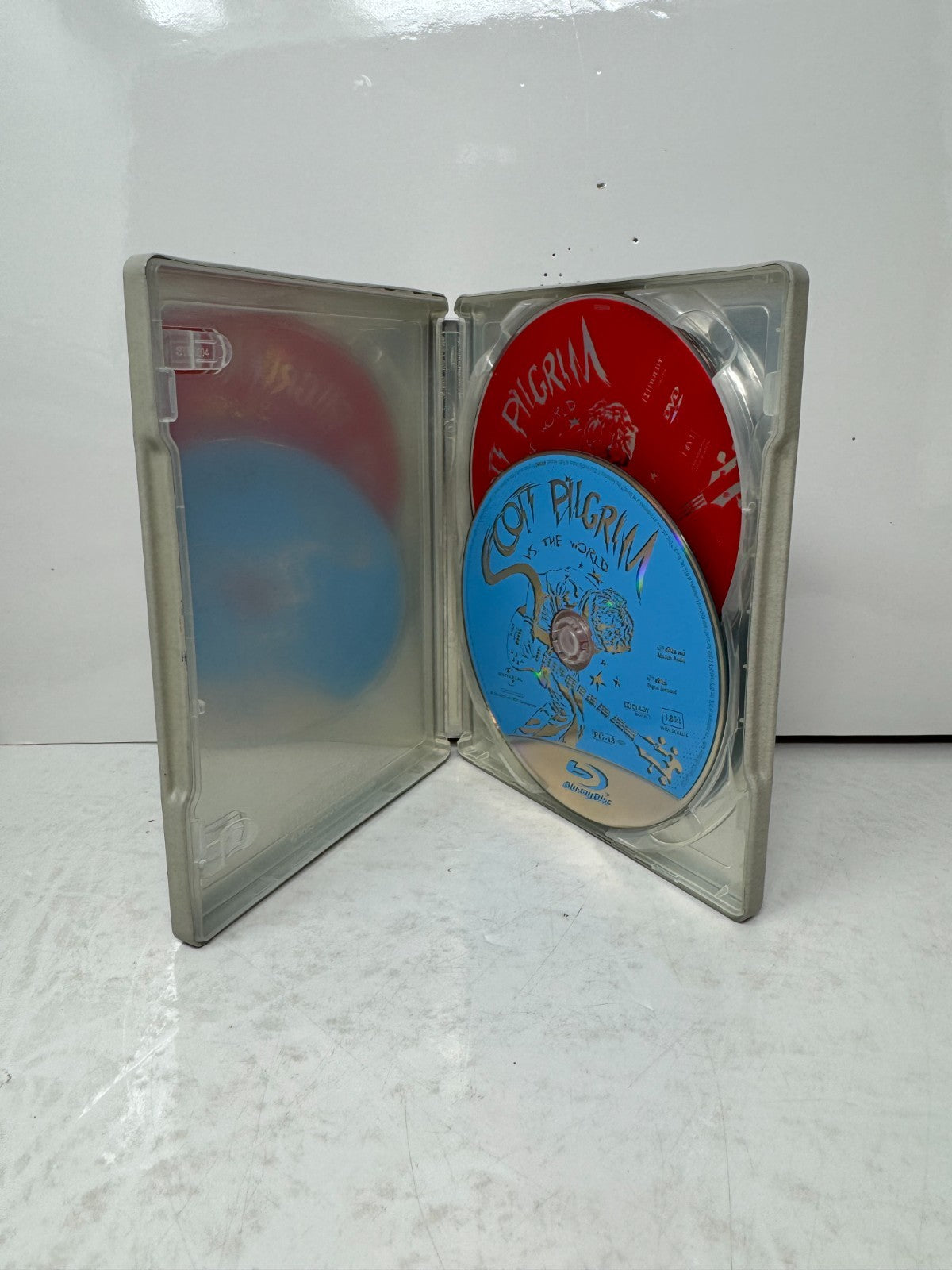 Scott Pilgrim vs. the World (Blu-ray) Steelbook Michael Cera Comedy Good Shape!!