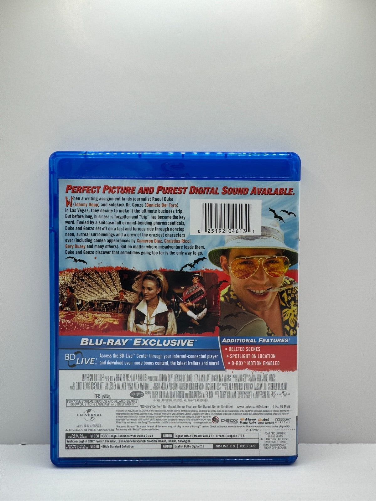 Fear and Loathing in Las Vegas (DVD) Johnny Depp Comedy