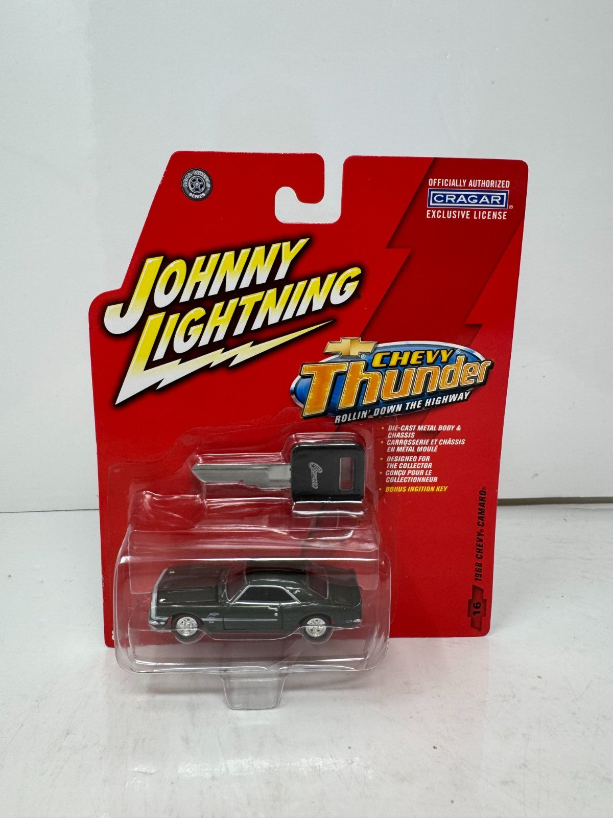 Johnny Lightning Chevy Thunder 1968 Chevy Camaro 1:64 Diecast