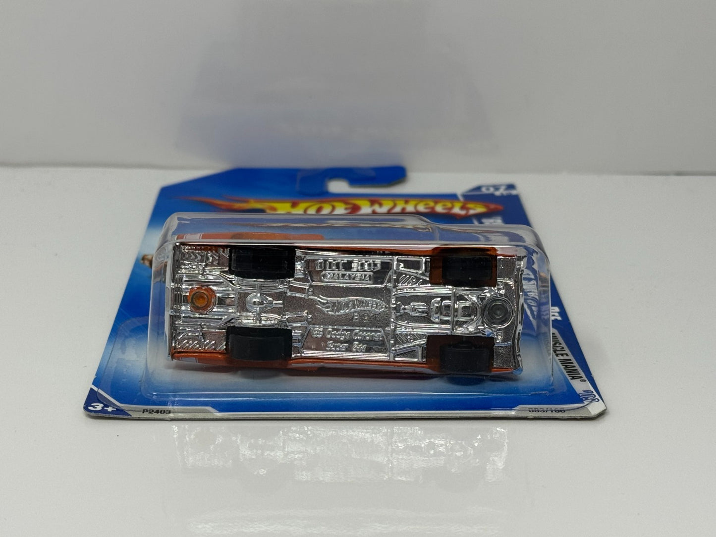 Hot Wheels Muscle Mania 1969 Dodge Coronet Super Bee 1:64 Diecast Orange