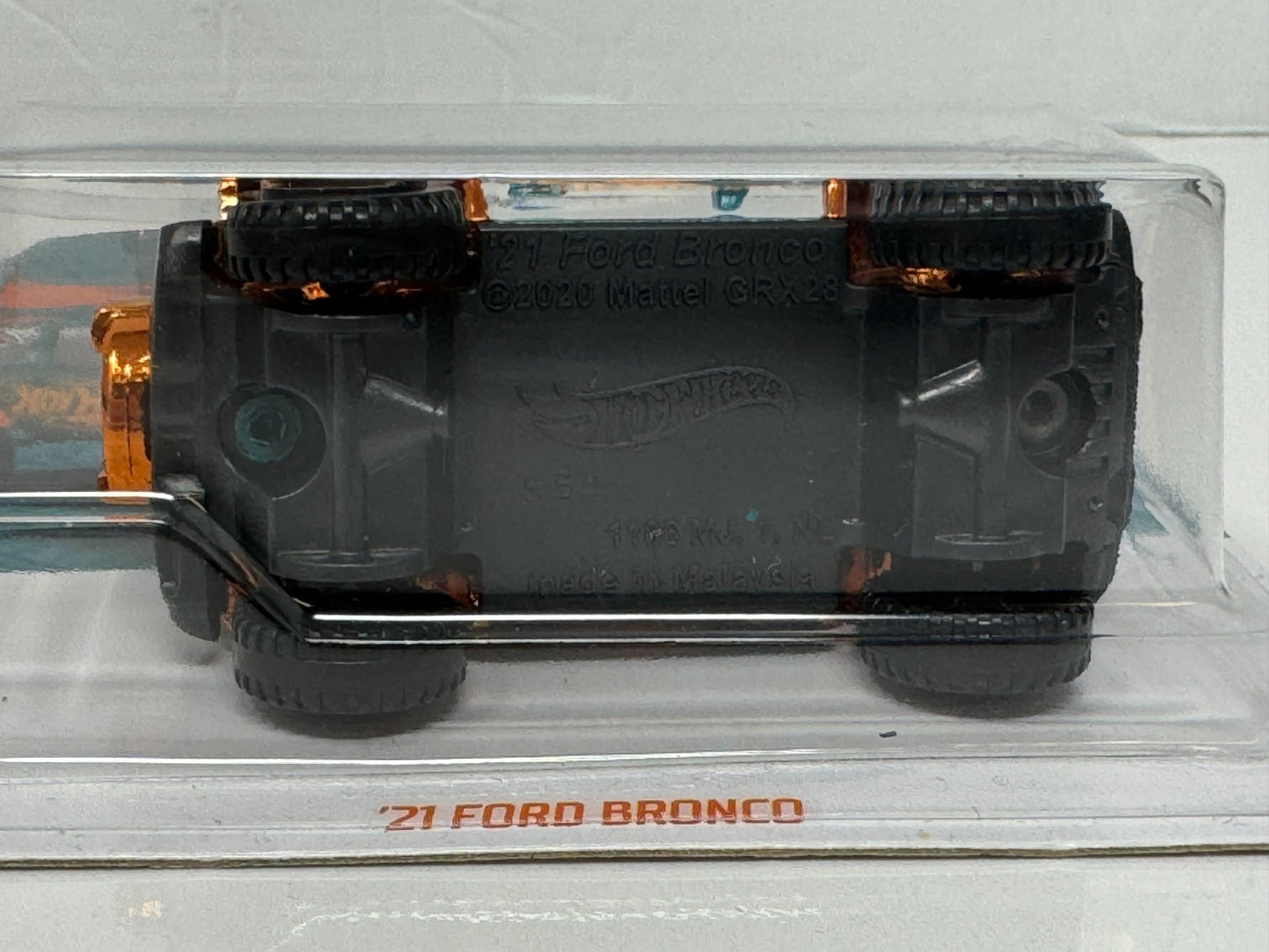 Hot Wheels Pearl and Chrome 2021 Ford Bronco 1:64 Diecast