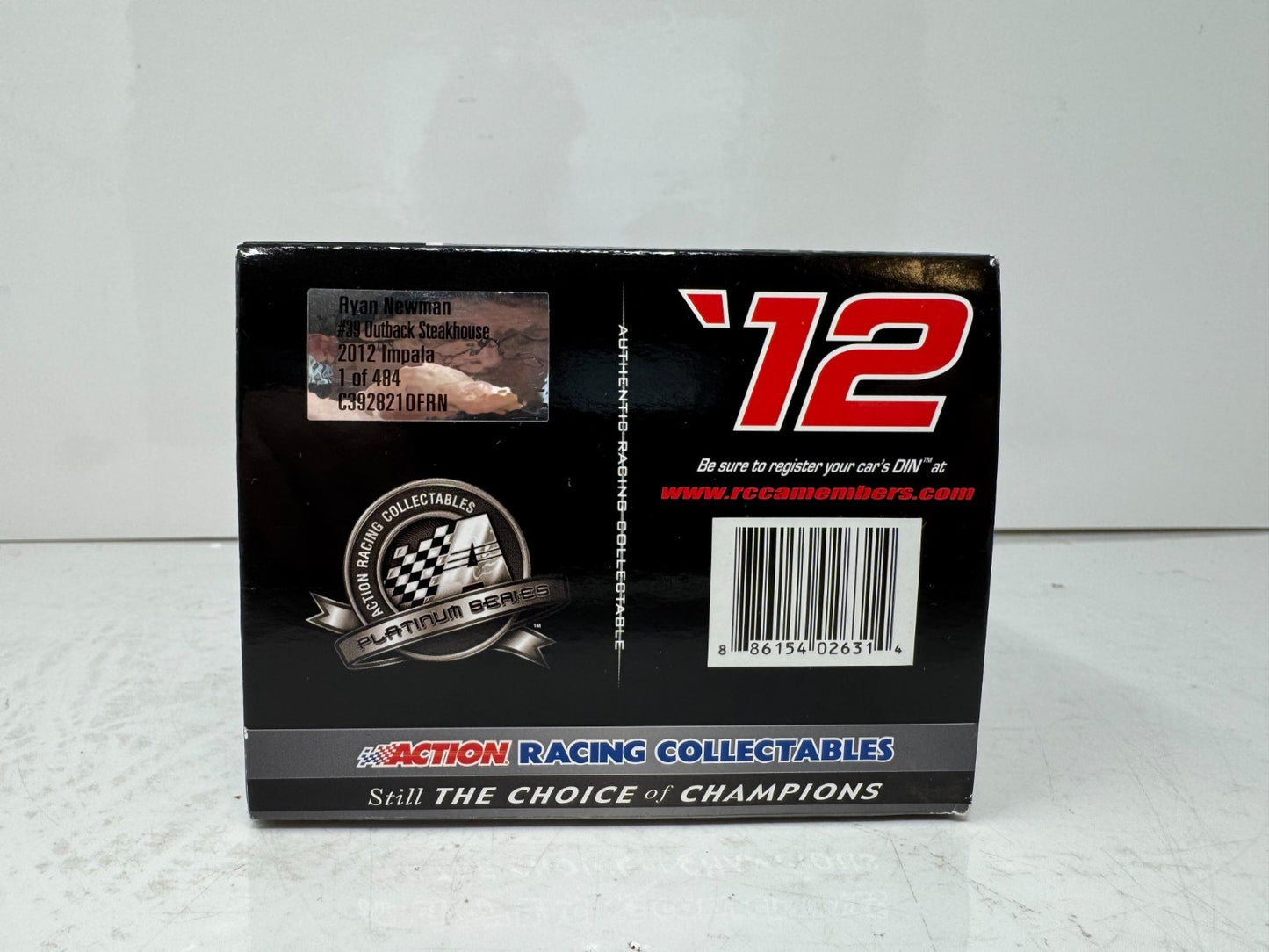 Lionel Nascar #39 Ryan Newman Outback Steakhouse 2012 Chevy Impala 1:24 Diecast