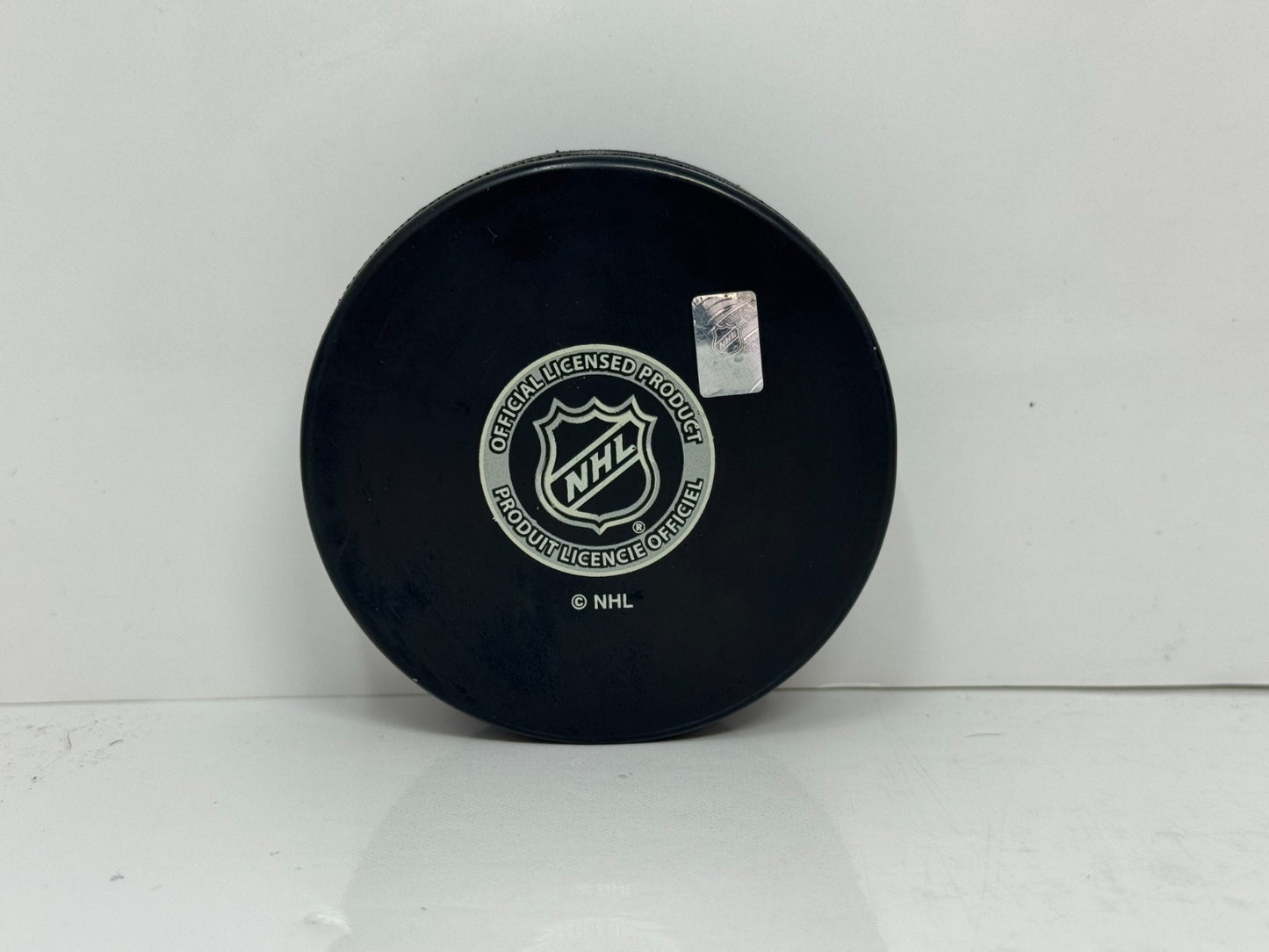 Adam Oates Washington Capitals Signed NHL Autograph Puck Silver Auto
