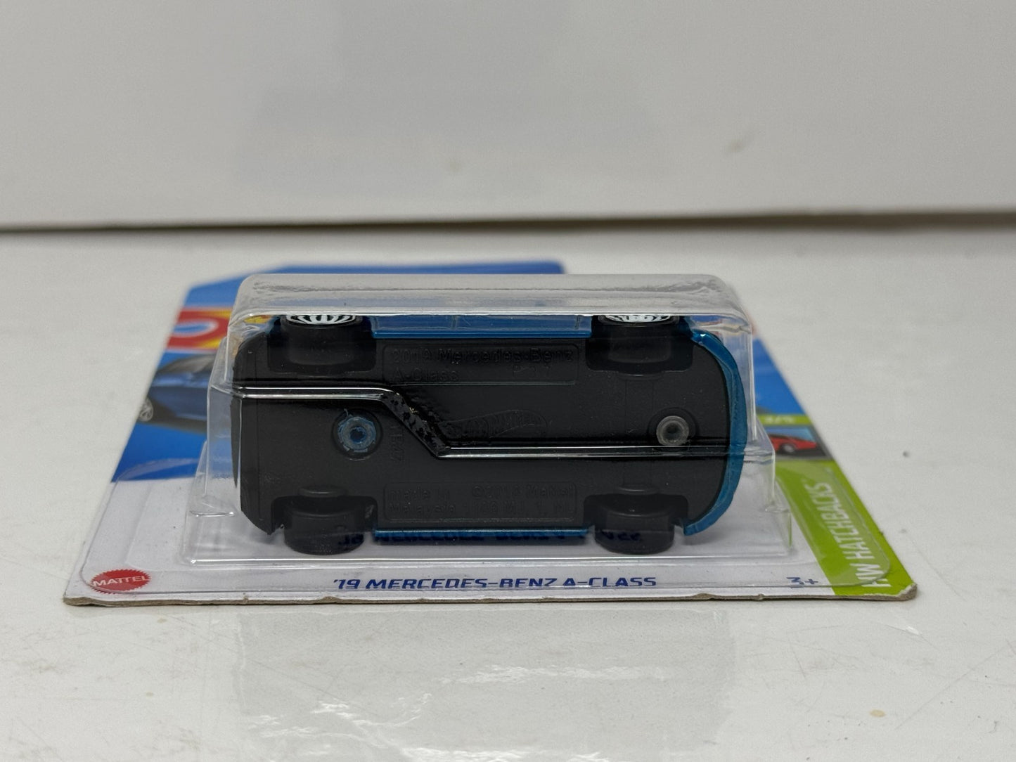 Hot Wheels Hatchbacks 2019 Mercedes-Benz A-Class 1:64 Diecast Blue