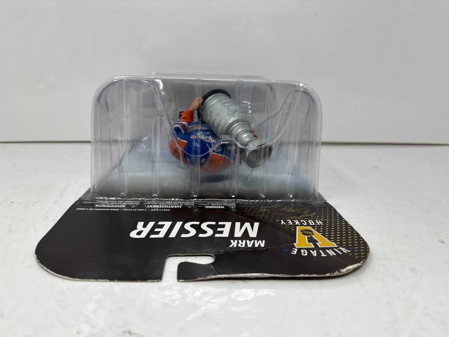 Mcfarlane NHL Legends Series 7 Mark Messier Edmonton Oilers (Blue) Jersey Figure