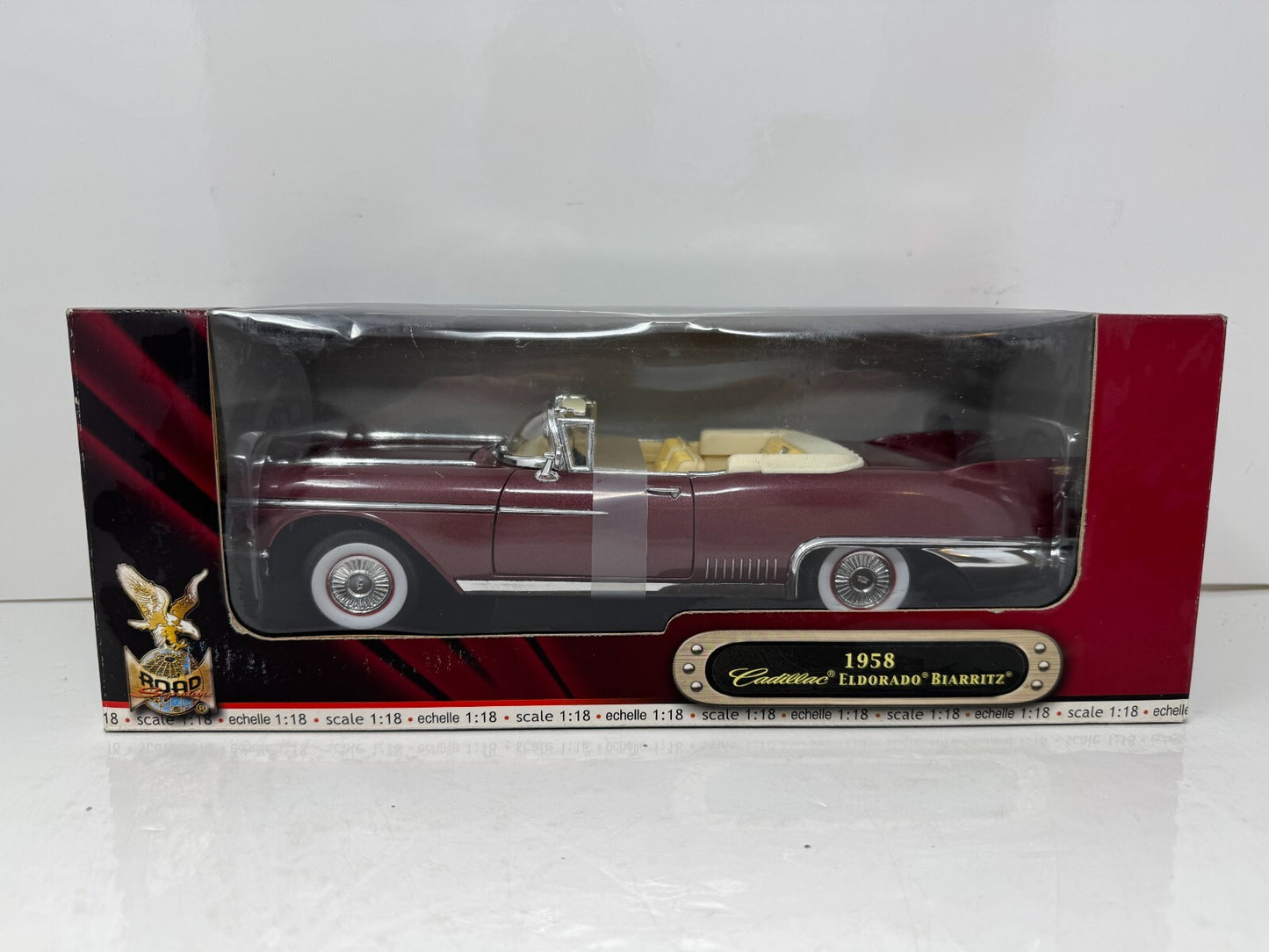 Yat Ming Road Signature 1958 Cadillac Eldorado Biarritz 1:18 Diecast