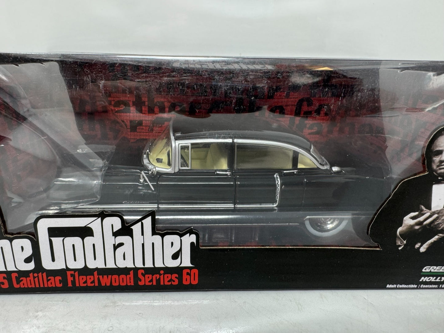 Greenlight Hollywood The Godfather 1955 Cadillac Fleetwood 1:24 Diecast