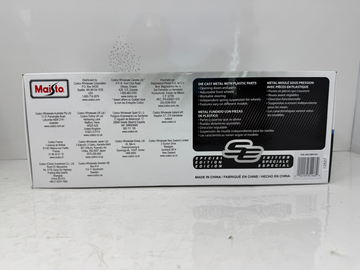 Maisto 1967 Ford Mustang GTA Fastback Special Edition 1:18 Diecast