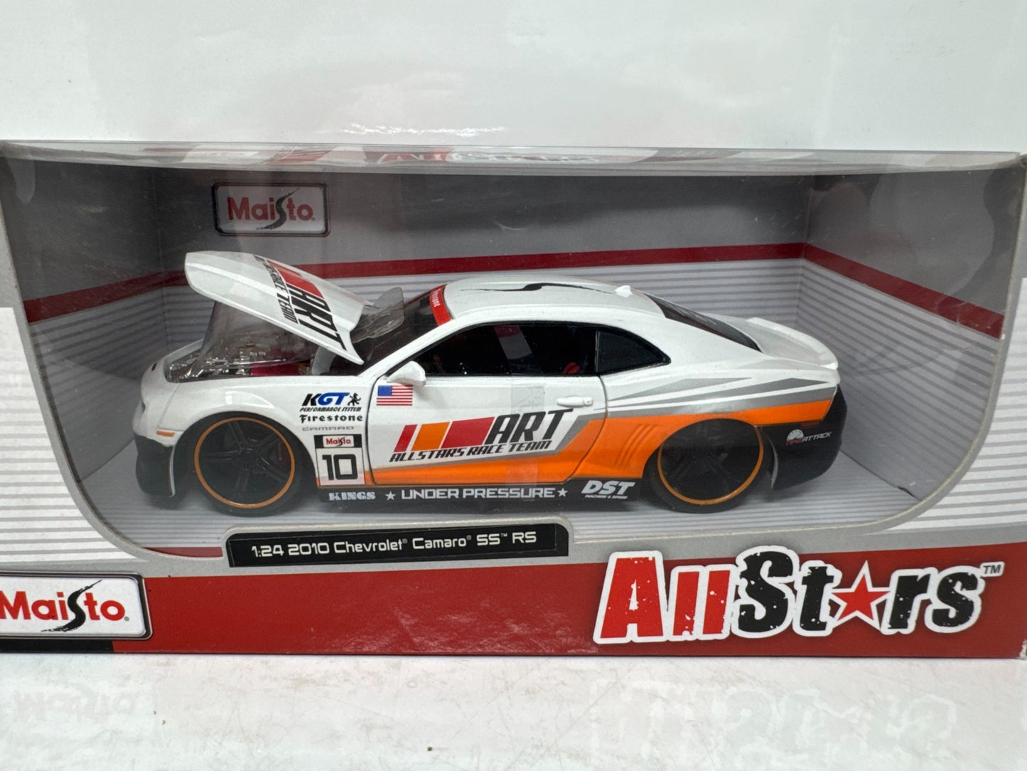 Maisto All Stars 2010 Chevrolet Camaro SS RS 1:24 Diecast