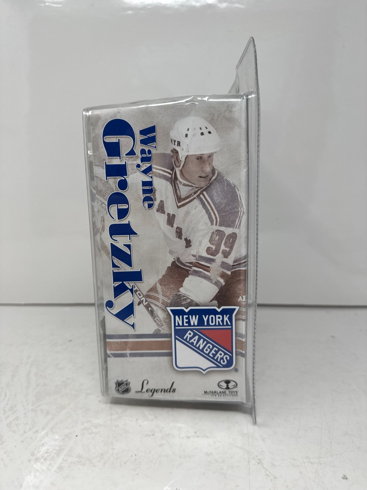 McFarlane NHL Wayne Gretzky New York Rangers Legends Series 3 Figure