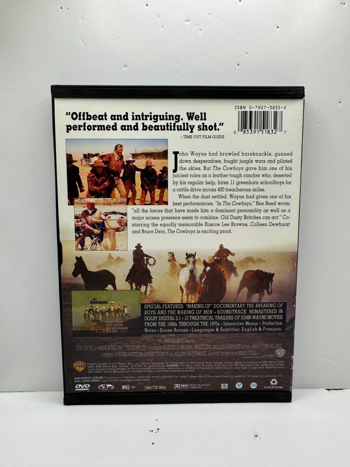The Cowboys (DVD) John Wayne Western