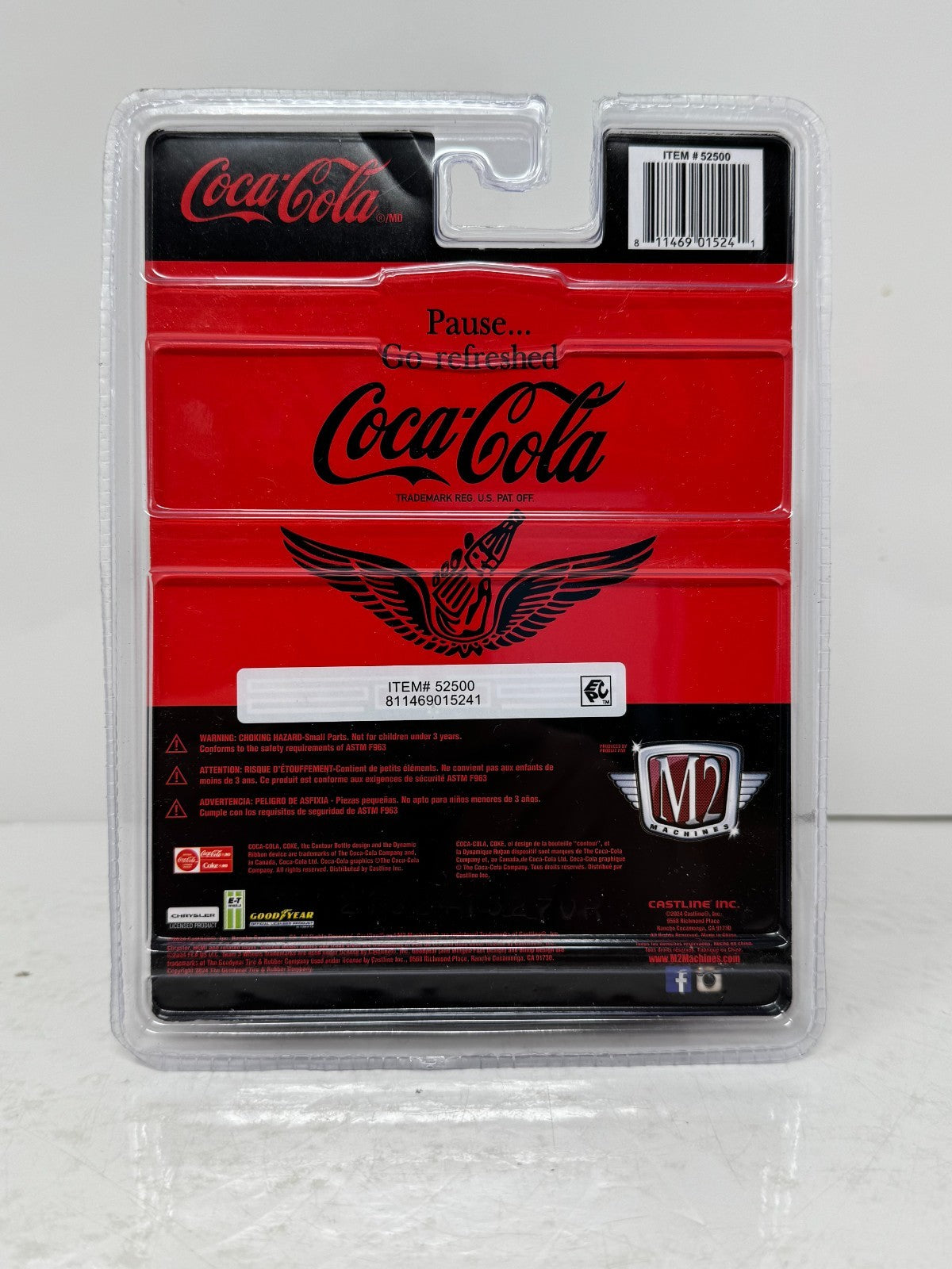 M2 Machines Coca-Cola 1941 Willys Coupe 1:64 Diecast