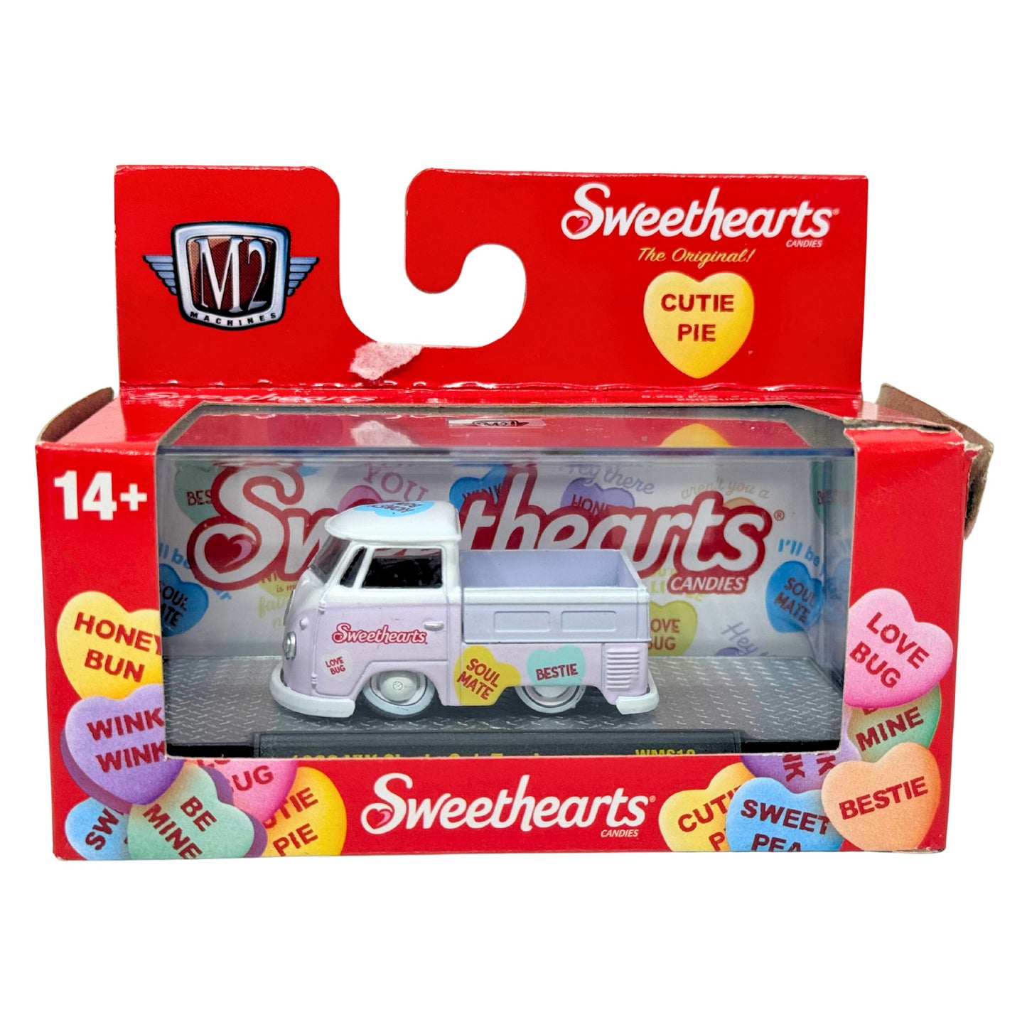 M2 Machines Sweethearts 1960 Volkswagen VW Single Cab Truck 1:64 Diecast