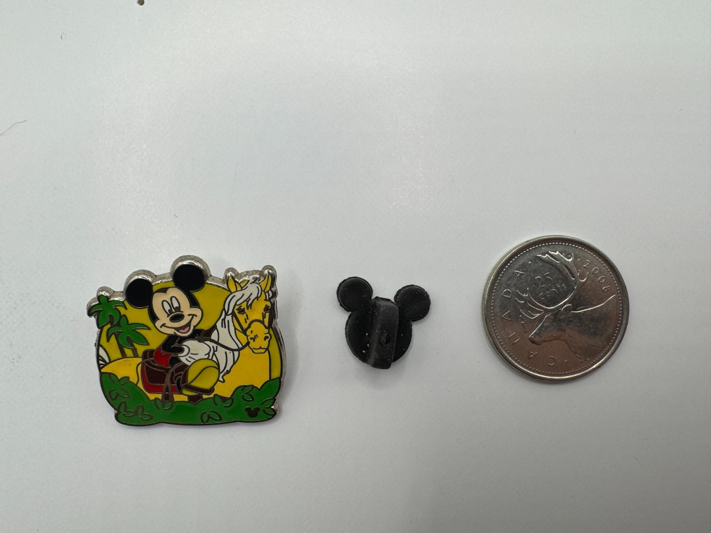 Disney Mickey Mouse Horseback Riding Recreation Hidden Mickey Trading Pin DC2S1