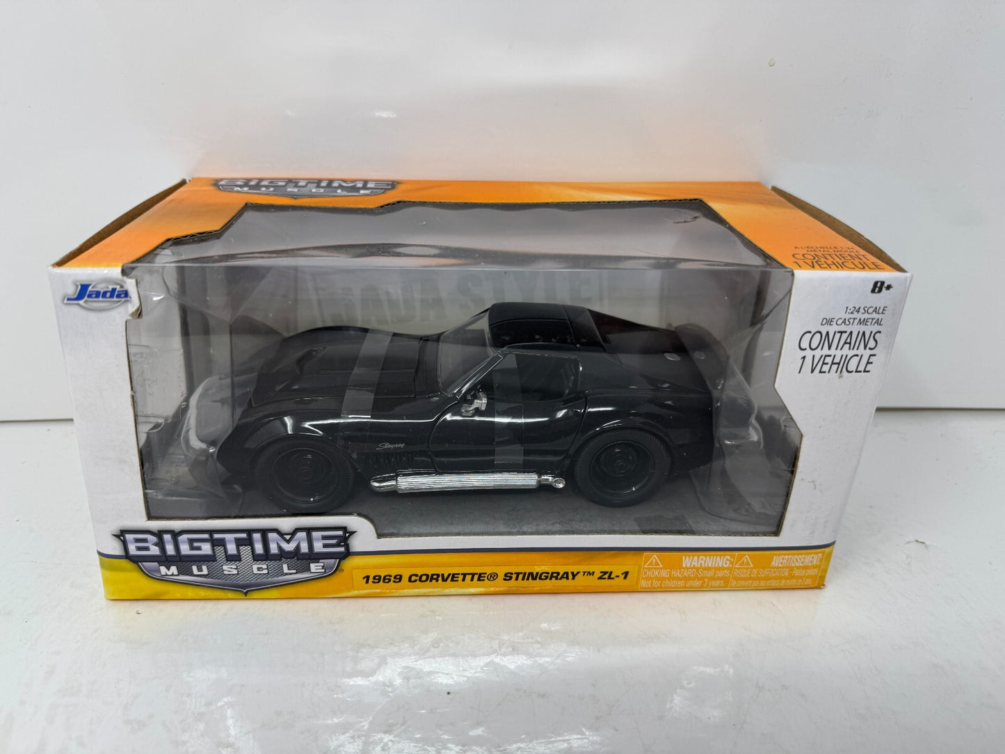 Jada Bigtime Muscle 1969 Chevrolet Corvette Stingray ZL-1 1:24 Diecast