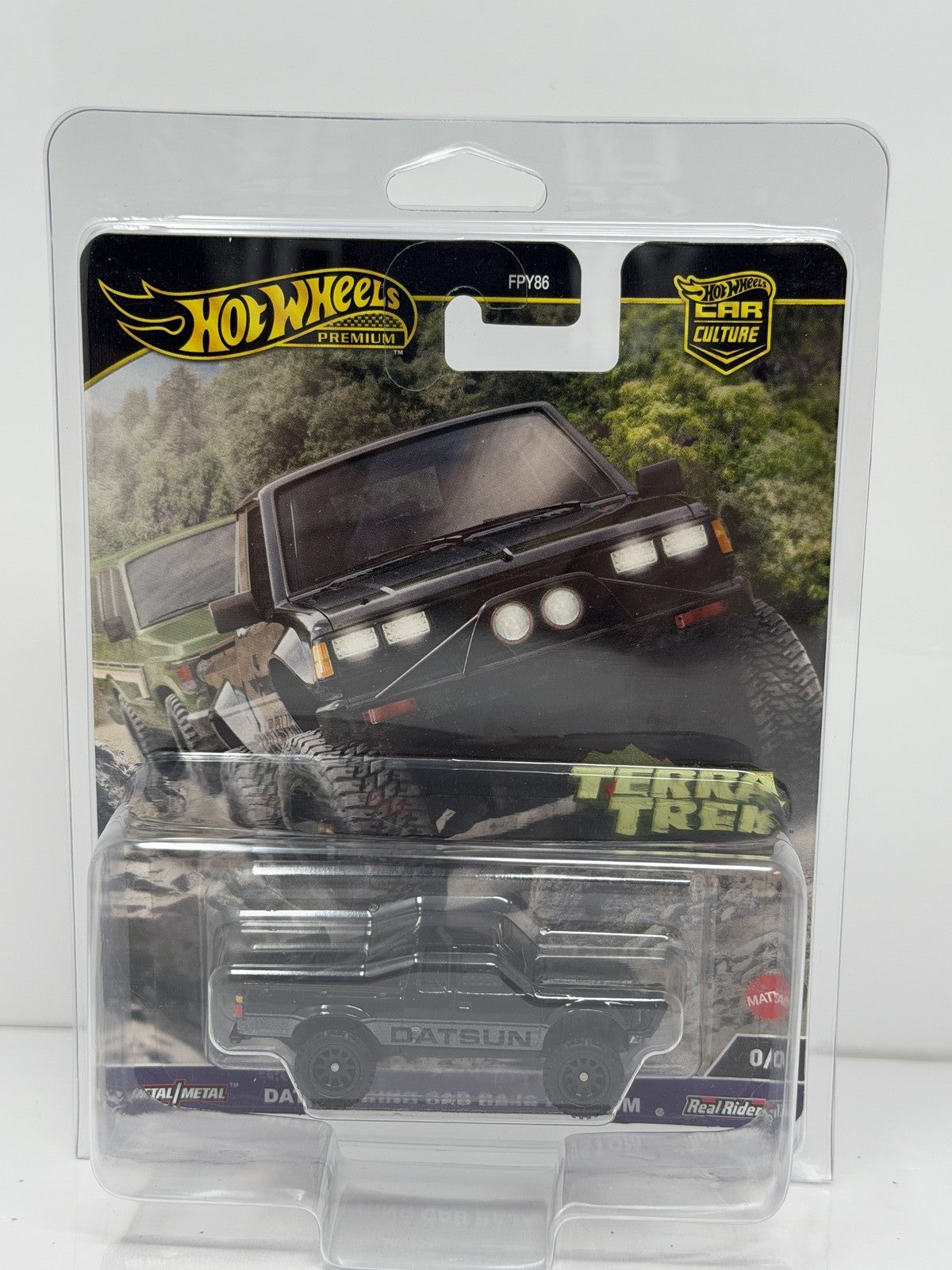 Hot Wheels Premium Terra Trek Datsun King Cab Baja Custom CHASE 0/5 1:64 Diecast