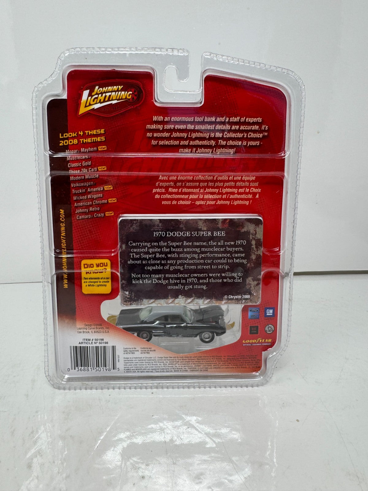 Johnny Lightning Musclecars 1970 Dodge Super Bee 1:64 Diecast