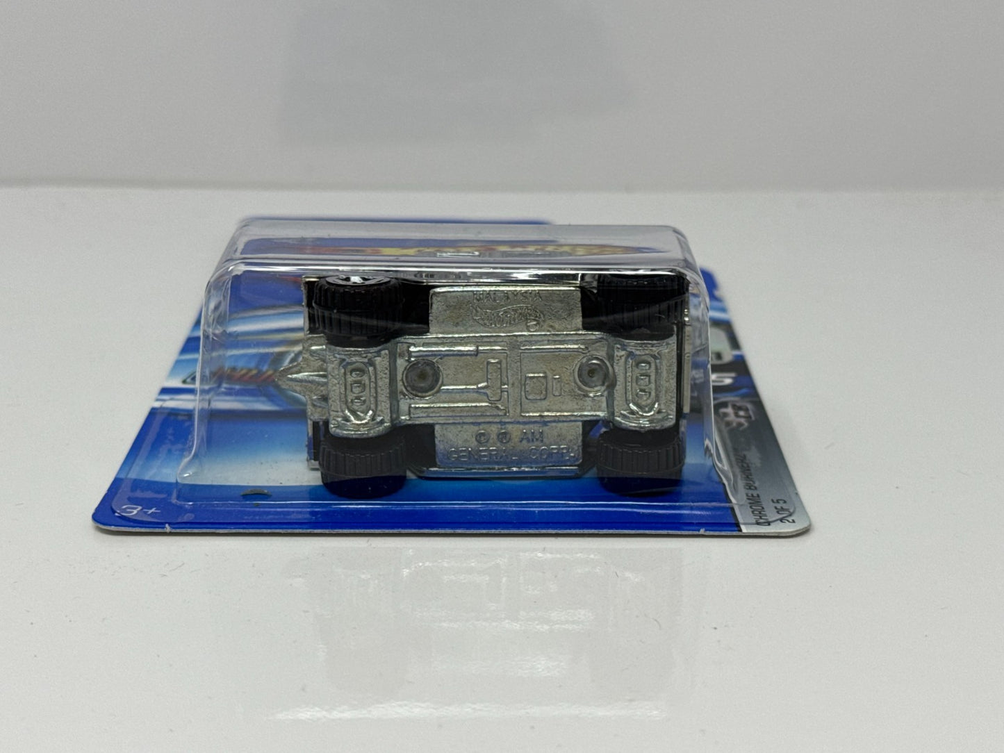 Hot Wheels Chrome Burnez Hummer 1:64 Diecast Factory Sealed V2