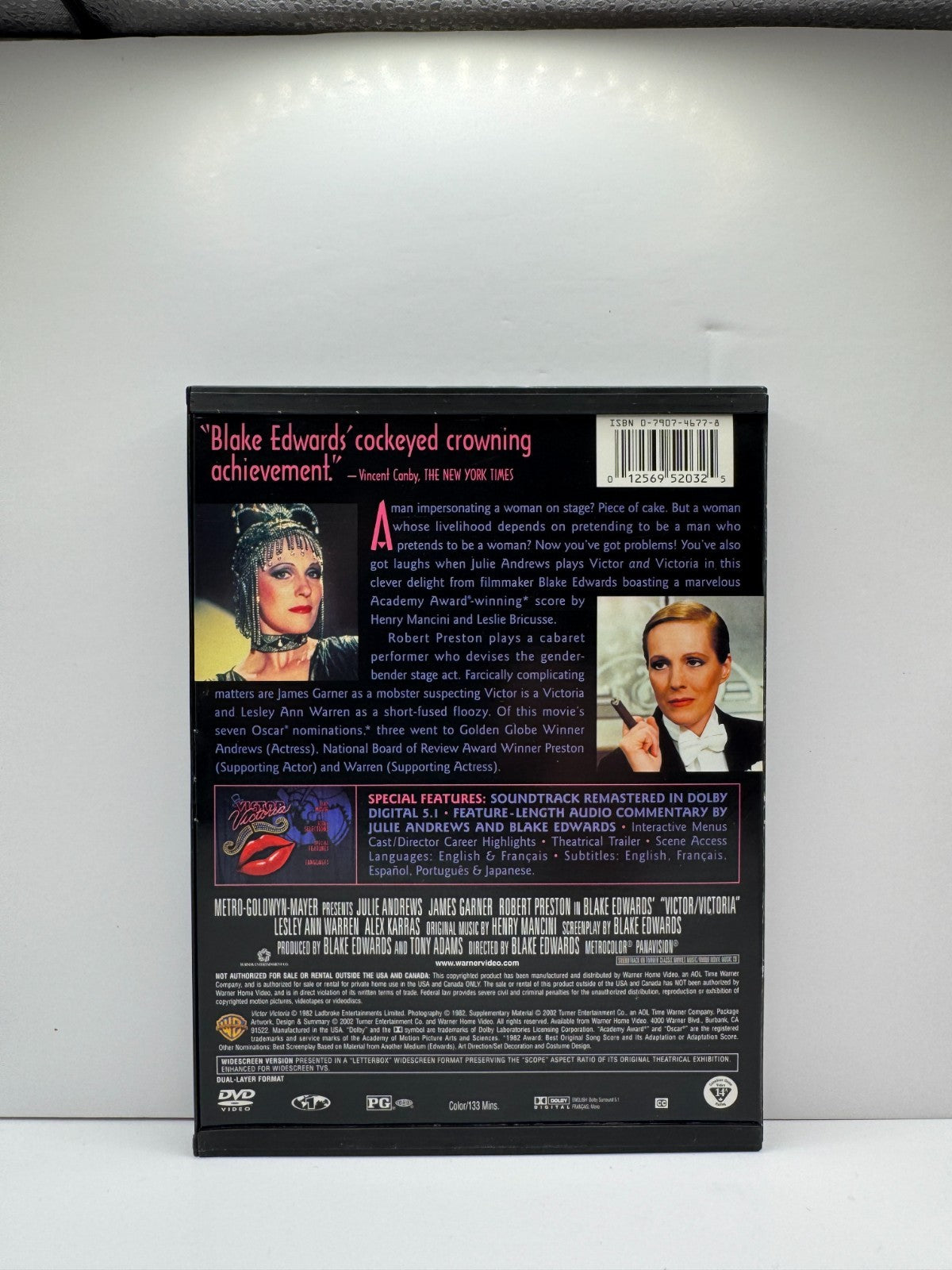 Victor Victoria (DVD) Julie Andrews Musical