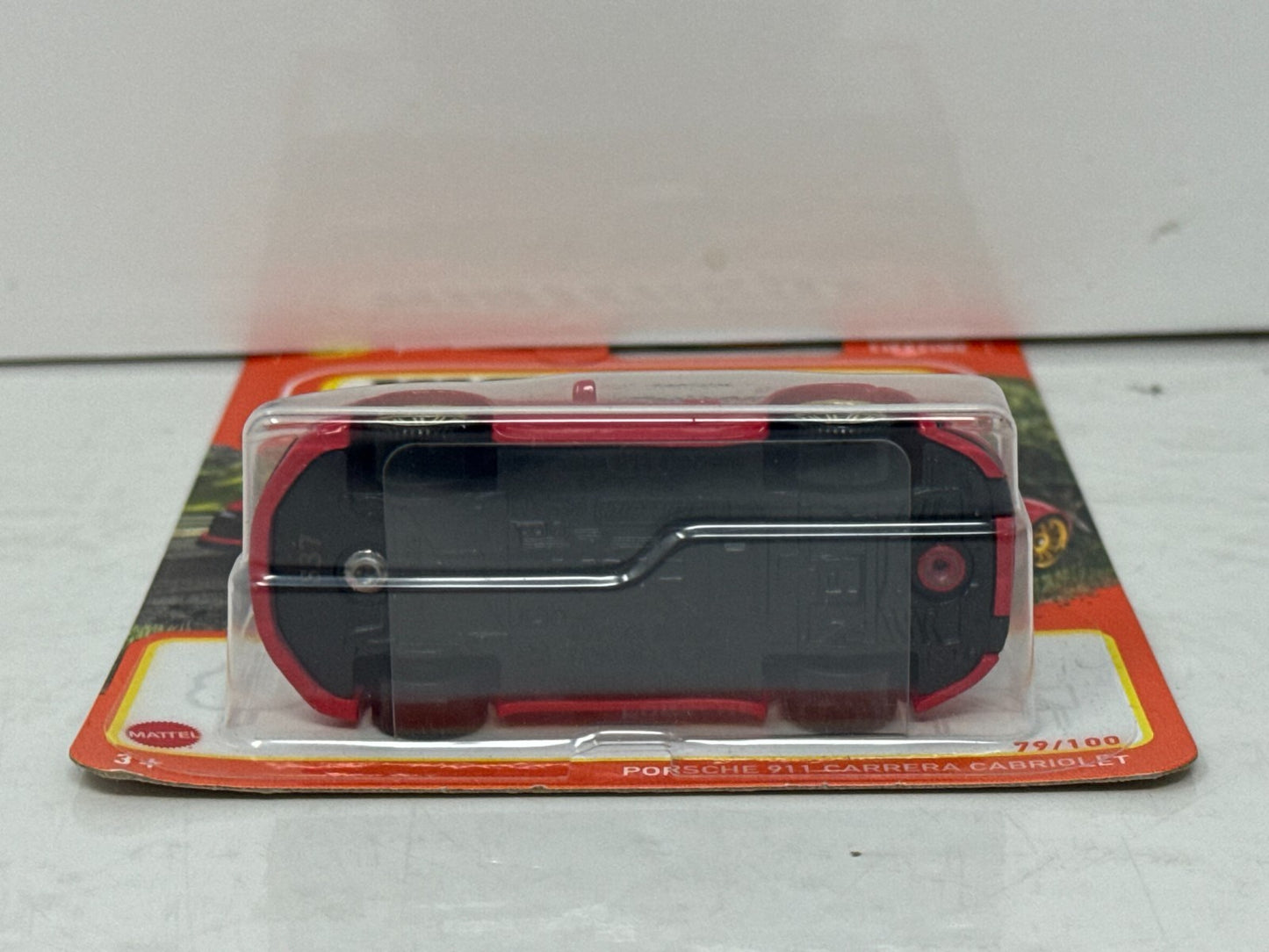Matchbox Porsche 911 Carrera Cabriolet 1:64 Diecast Red