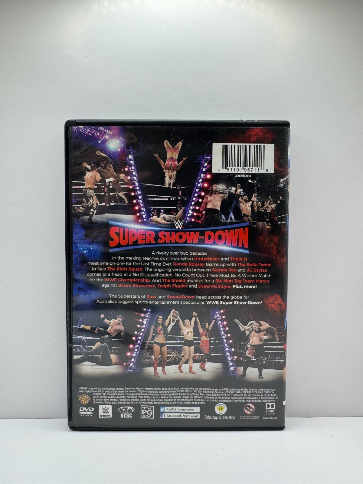 WWE: Super Show-Down 2018 (DVD) WWE Wrestling