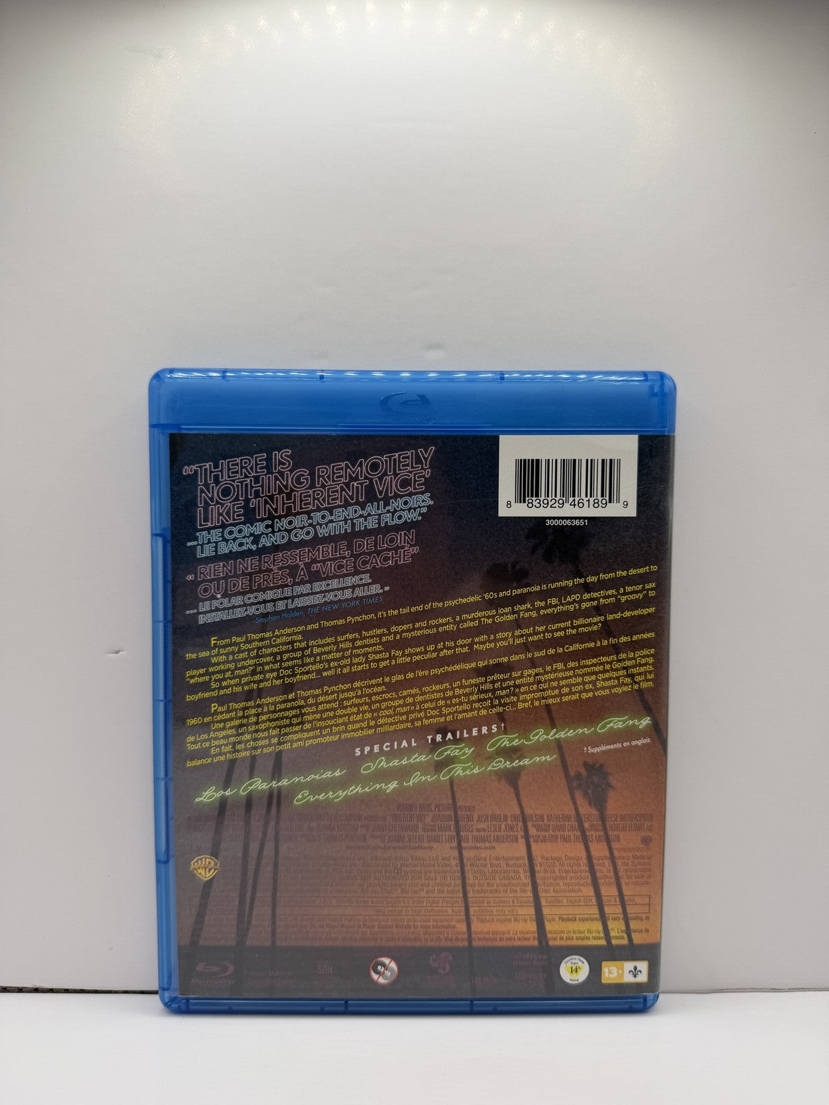 Inherent Vice (Blu-ray) Joaquin Phoenix Crime Comedy Drama