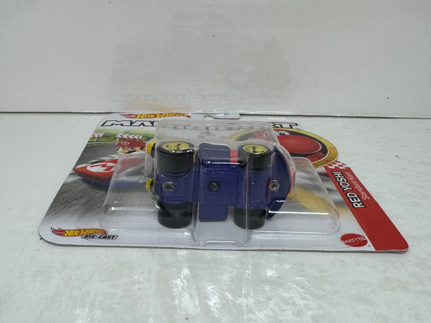 Hot Wheels Mario Kart Red Yoshi Standard Kart 1:64 Diecast