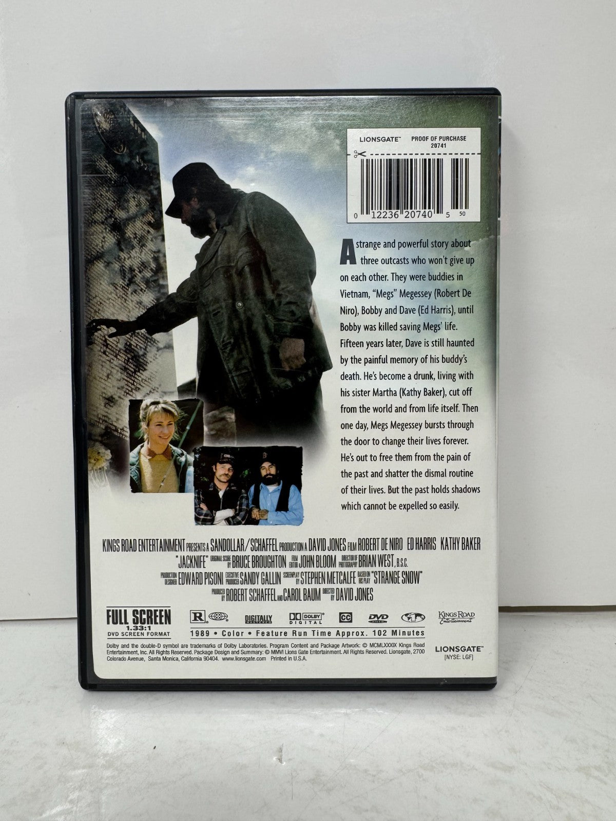 Jacknife (DVD) Drama Good Condition!!!