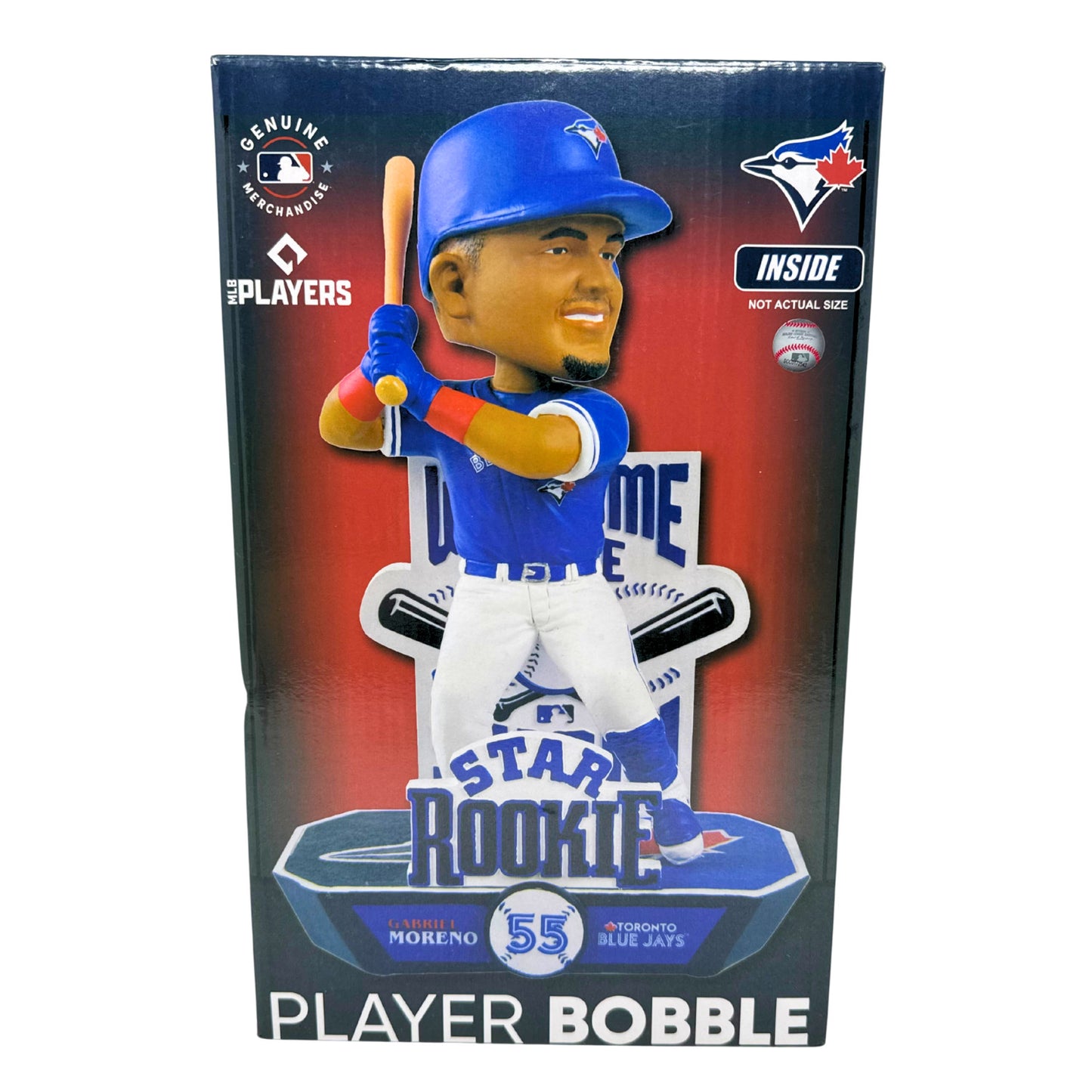 FOCO MLB Toronto Blue Jays Gabriel Moreno Star Rookie Prospect Bobblehead
