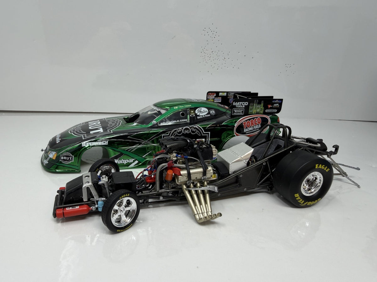 Motorsports Authentics NHRA Ron Capps Brut Dodge Charger Chrome 1:24 Diecast