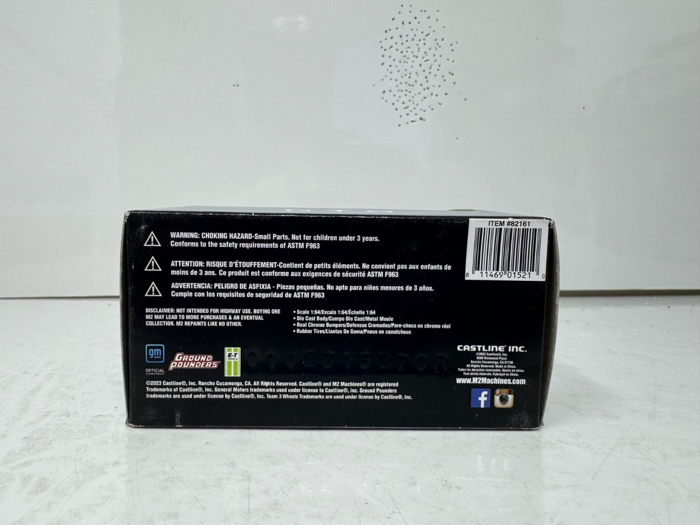 M2 Machines Ground Pounders 1969 Pontiac GTO 1:64 Diecast