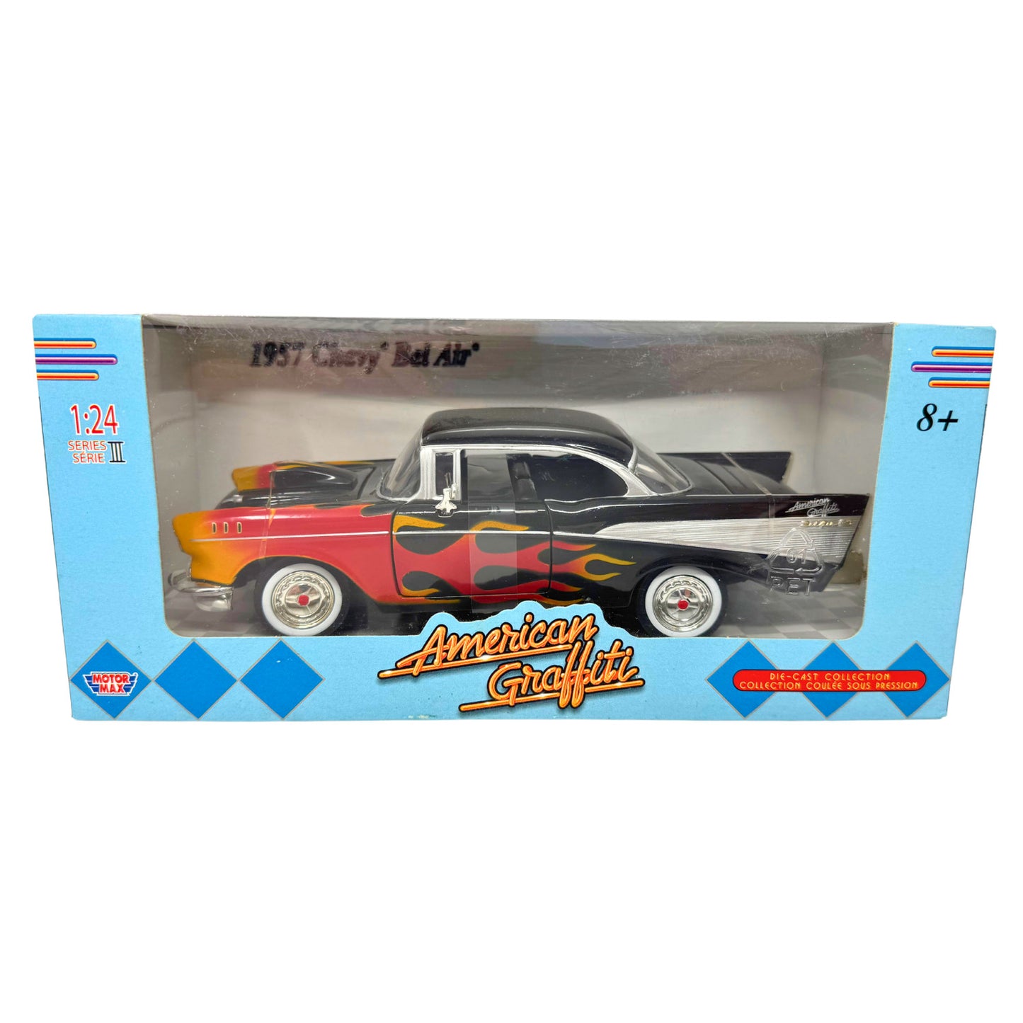 Motormax American Graffiti 1957 Chevy Bel Air 1:24 Diecast