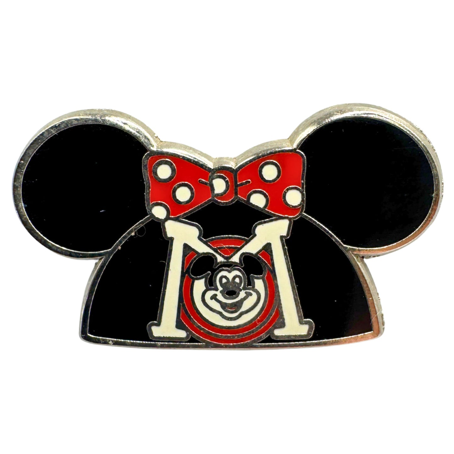 DLR Disney Retro Minnie Mouse Ear Hat Trading Pin DC2S2