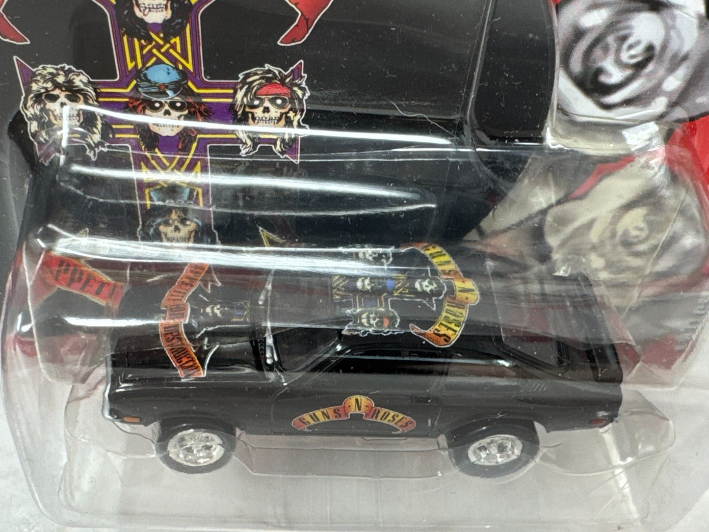 Johnny Lightning Rock Art Guns N Roses 1971 Chevy Vega 1:64 Diecast