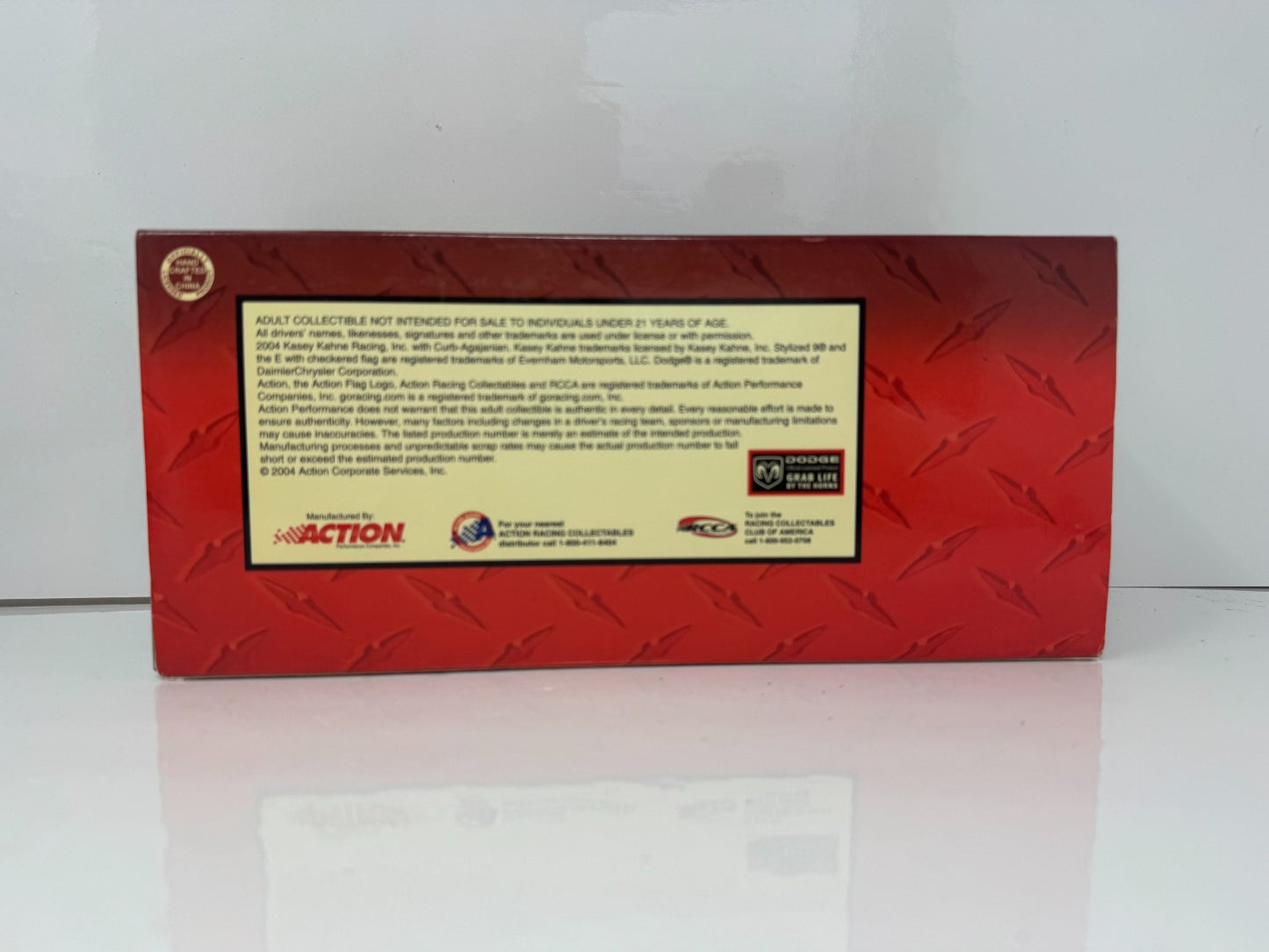 Action NASCAR Kasey Kahne #9 Curb Records 2004 Sprint Car Xtreme 1:24 Diecast