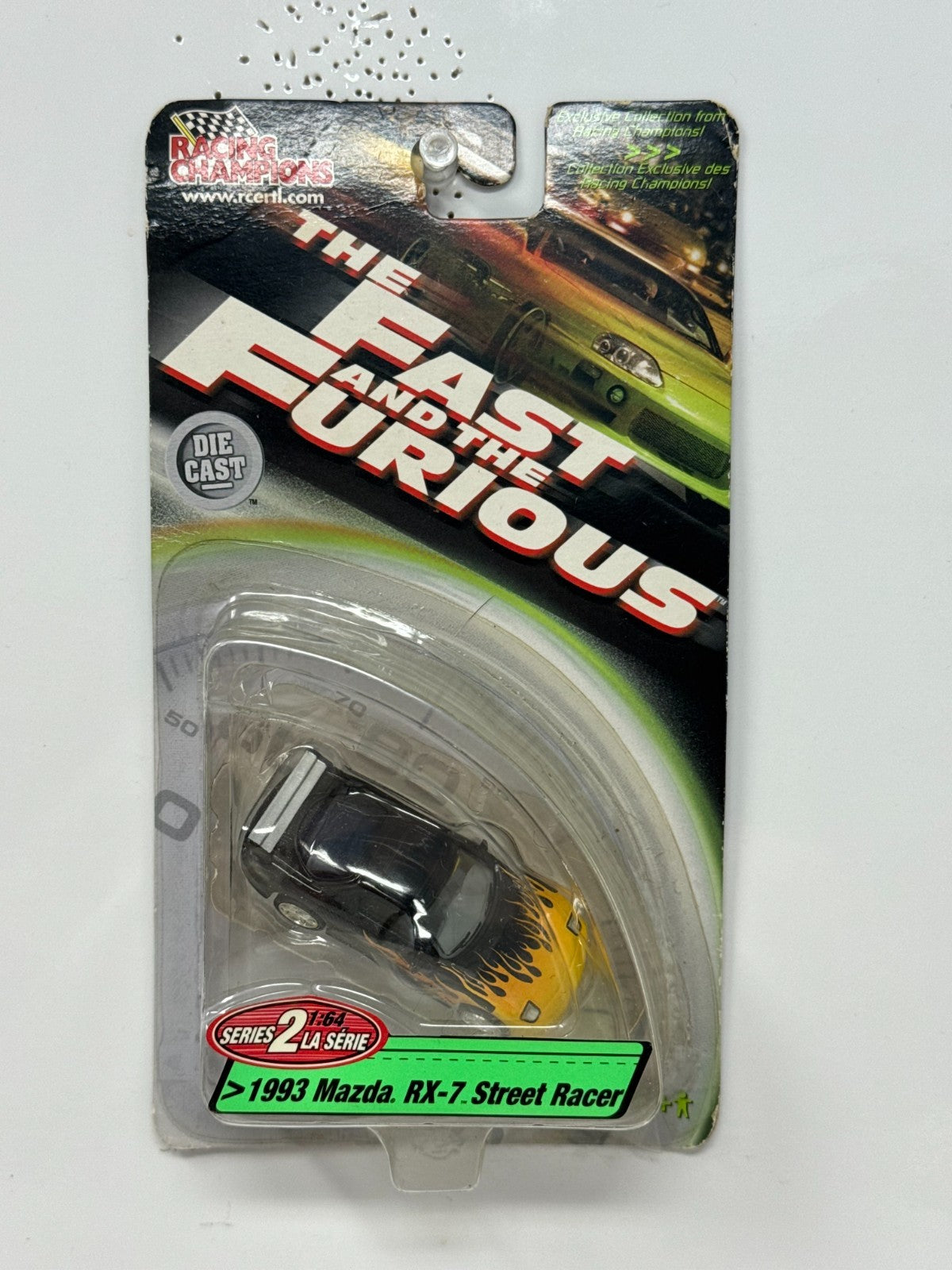 Racing Champions The Fast and the Furious 1993 Mazda RX-7 Series 2 1:64 Diecast