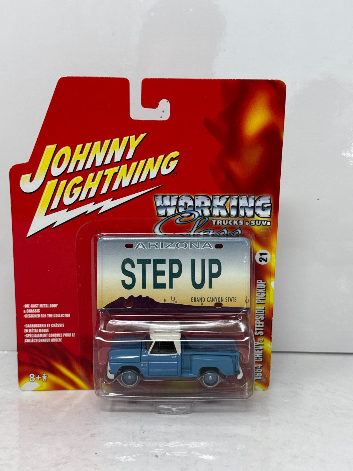 Johnny Lightning Working Class 1964 Chevy Stepside Pickup 1:64 Diecast
