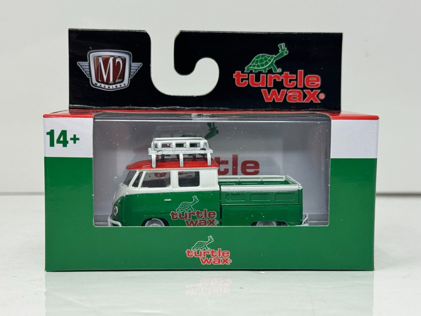 M2 Machines Turtle Wax 1959 Volkswagen Double Cab Truck USA Model 1:64 Diecast
