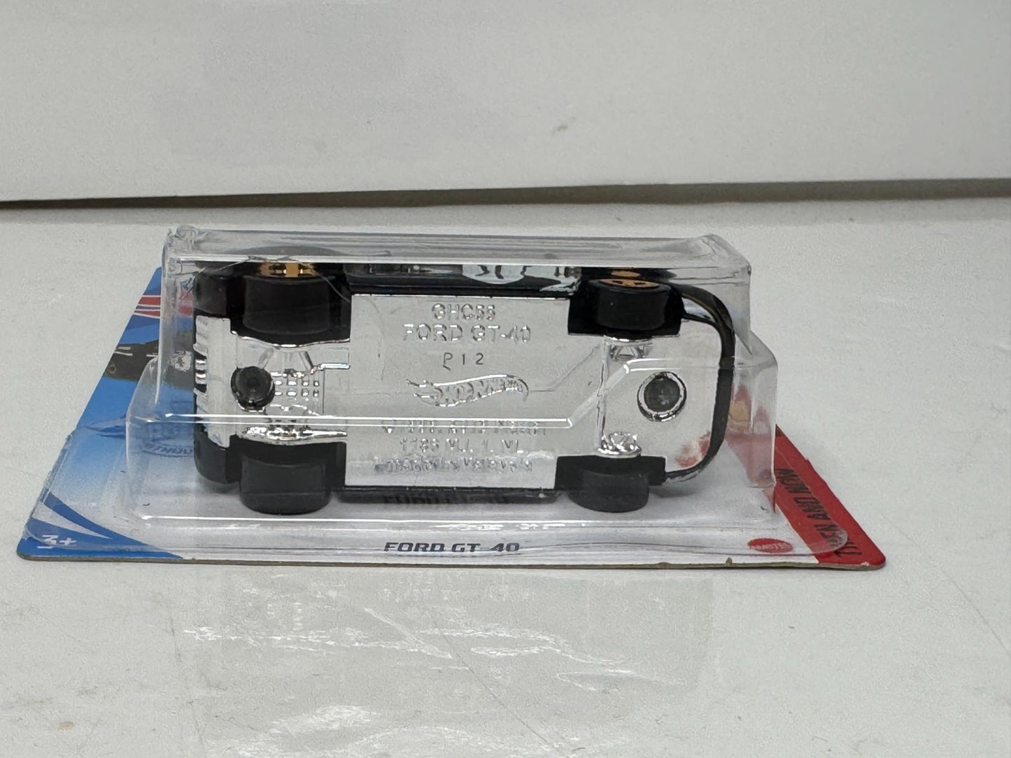 Hot Wheels Then and Now Ford GT-40 1:64 Diecast Black