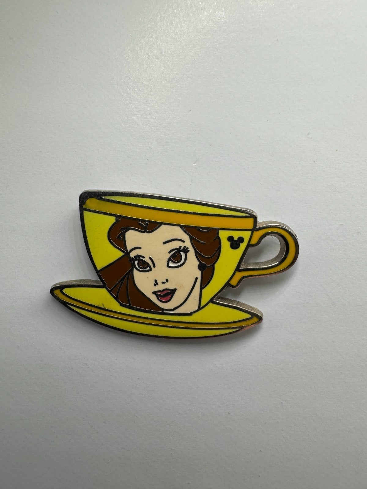 DLR Disney Belle Princess Tea Cups Beauty and the Beast Hidden Mickey Trading Pin DC2S6