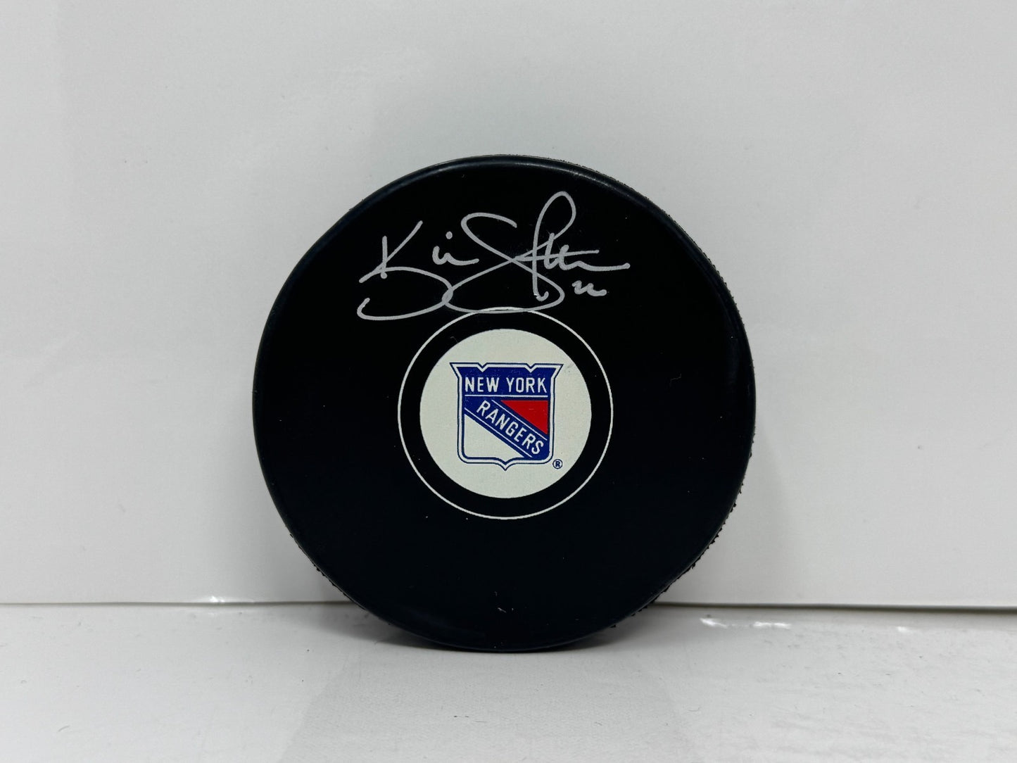 Kevin Shattenkirk New York Rangers Fanatics Signed NHL Autograph Puck COA