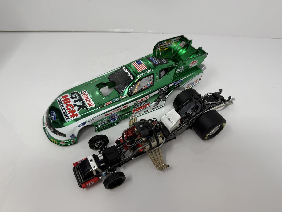 Action NHRA John Force Castrol 2011 Mustang Color Chrome 1 of 600 1:24 Diecast