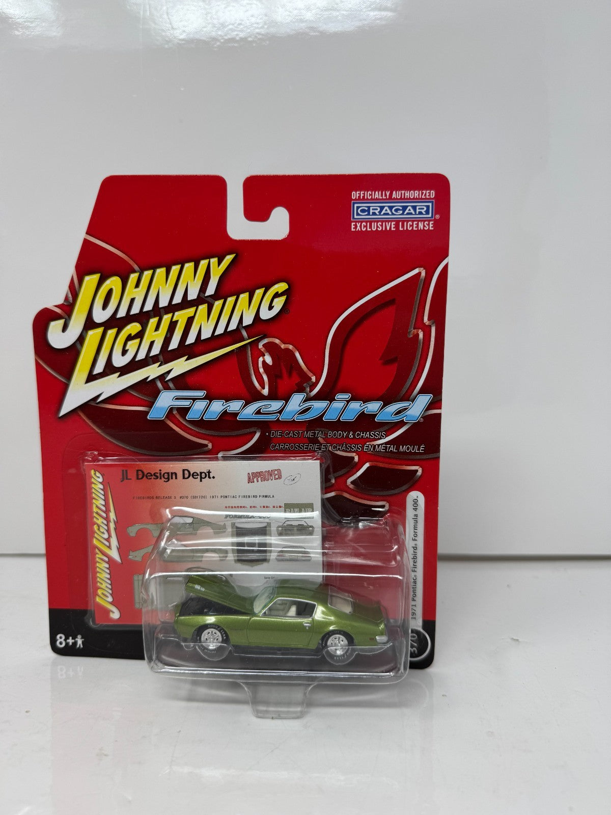 Johnny Lightning Firebird 1971 Pontiac Firebird Formula 400 1:64 Diecast