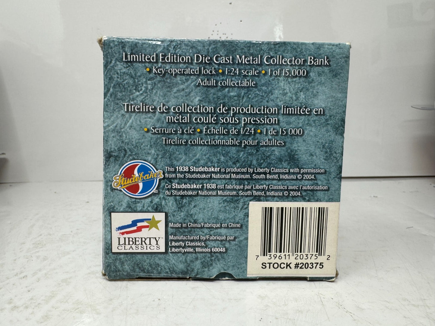 Liberty Classics Canadian Tire 1938 Studebaker K10 Pickup Truck 1:24 Diecast