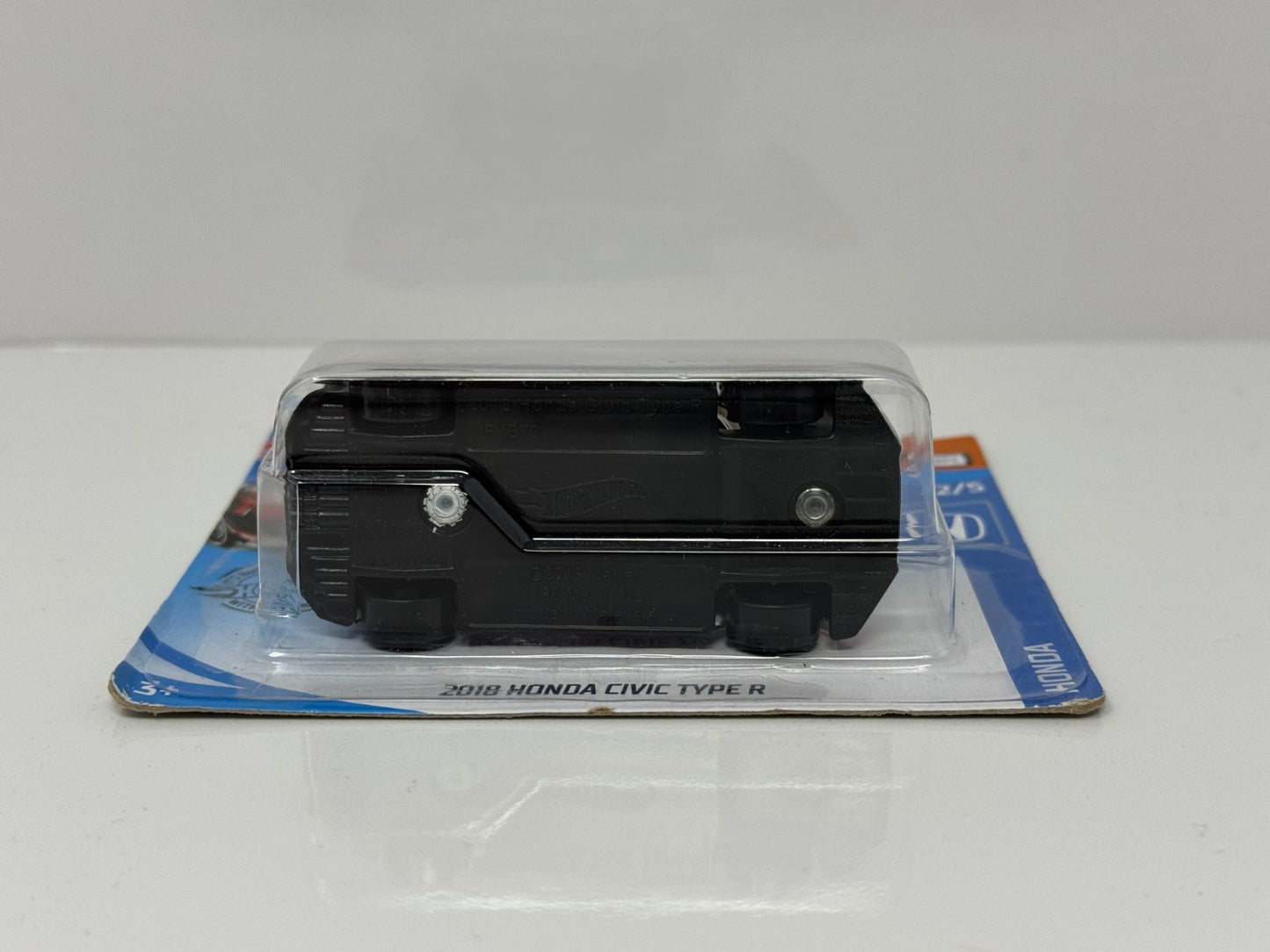 Hot Wheels Honda 2018 Honda Civic Type R 1:64 Diecast Short Card